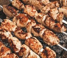 Шашлык из куриной грудки