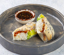 Спринг-ролл с угрем