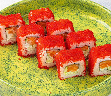 Ролл Калифорния с лососем