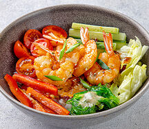 Боул с креветкой