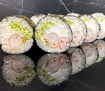 Гейша с креветкой