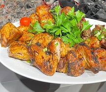 Шашлык куриные крылышки