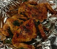 Шашлык из цыплёнка-корнишона