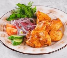 Шашлык из куриной грудки