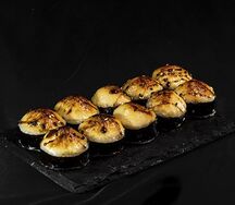 Мукбанг кани ролл