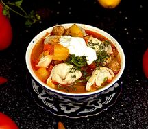 Пельмени по-узбекски
