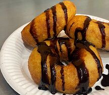 10 пышек с ванилью