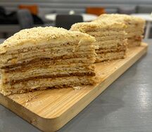 Торт с мандариновым крем-чизом