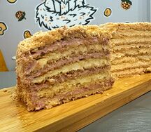 Торт вафельный Лесная ягода