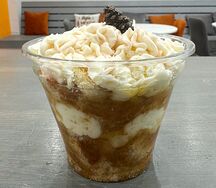 Десерт Северный характер с лимоном 