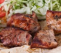 Шашлык из свиной шейки