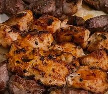 Шашлык из куриной грудки