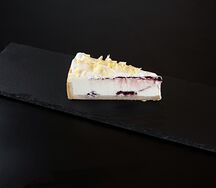 Чизкейк черничный с белым шоколадом