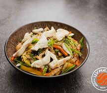 Харусаме с цыплёнком в соусе терияки