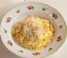 Паста с беконом