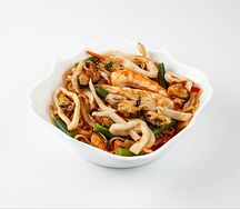 Вок с морепродуктами