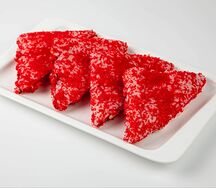 Сэндвич с курицей в тобико