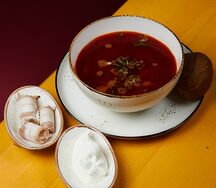 Борщ с говядиной