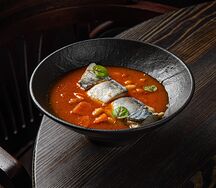Минестроне с макрелью