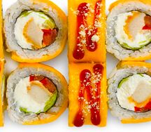 Запечённый ролл чеддер