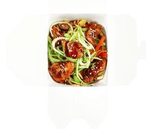 Удон с лососем