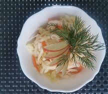 Салат Капустный с яблоком