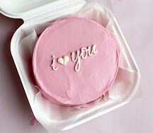 Бенто-торт I love you 