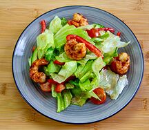 Салат с креветкой