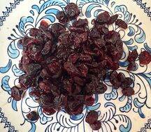 Клюква вяленая сладкая
