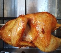 Половина курицы гриль