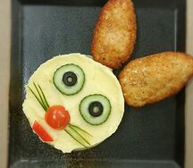 Куриная котлетка с картофельным пюре