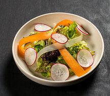 Микс овощей с заправкой винегрет