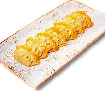 Гёдза с курицей и овощами