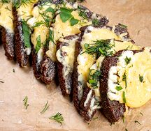 Гренки с сыром