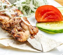 Шашлык из сочной курочки