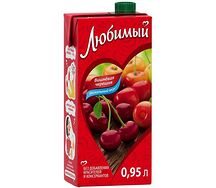 Сок Любимый Вишня-Черешня