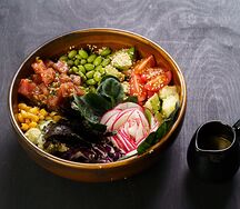 Боул с киноа и тунцом
