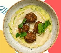 Митболлы с толченкой