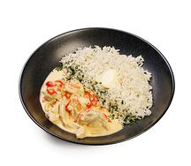 Фрикасе с курицей и рисом