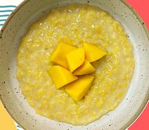 Каша кукурузная с манго