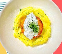 Рыбная котлетка с толченкой