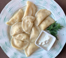 Вареники с картофелем и грибами