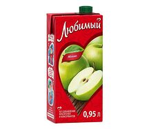 Сок Любимый Яблоко