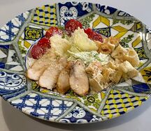 Цезарь с курицей