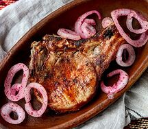 Шашлык из cвинoй корейки