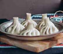 Хинкали с бараниной ( 3 шт )