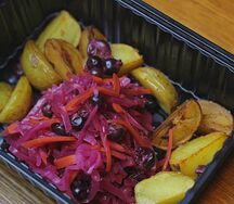 Салат из квашеной капусты