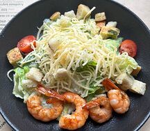 Цезарь с креветками