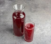Морс клюквенный (собственного приготовления)
