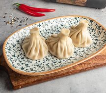 Хинкали с курицей и индейкой